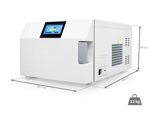 Autoclave classe B da 3 litri con ciclo di sterilizzazione ultrarapido