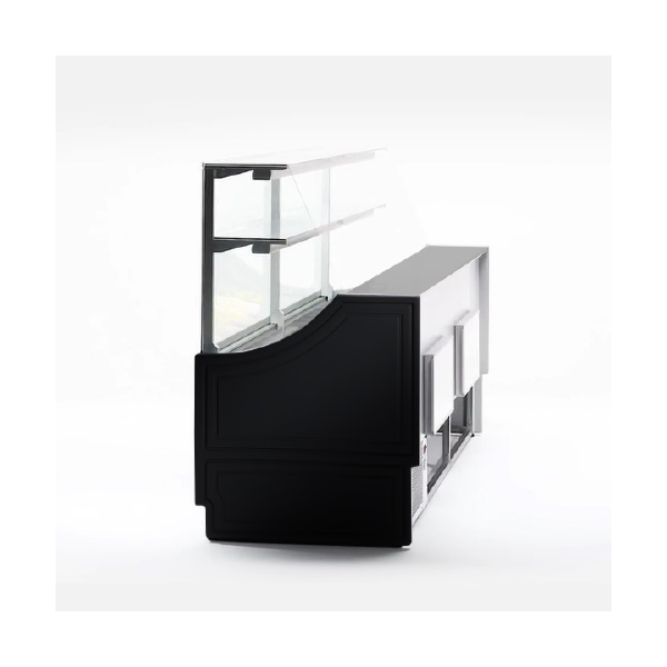 BANCO VENDITA REFRIGERATO STATICO CALIFORNIA P.81 +2+4° VETRO DRITTO