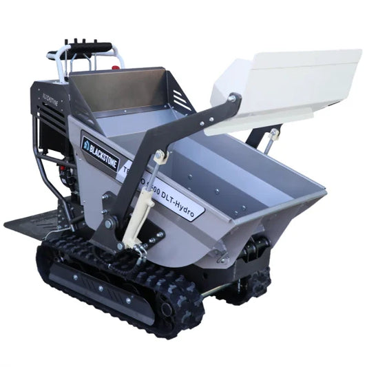 Blackstone TB-PRO 5500 DLT-Hydro - Motocarriola cingolata cassone dumper idraulico 500Kg