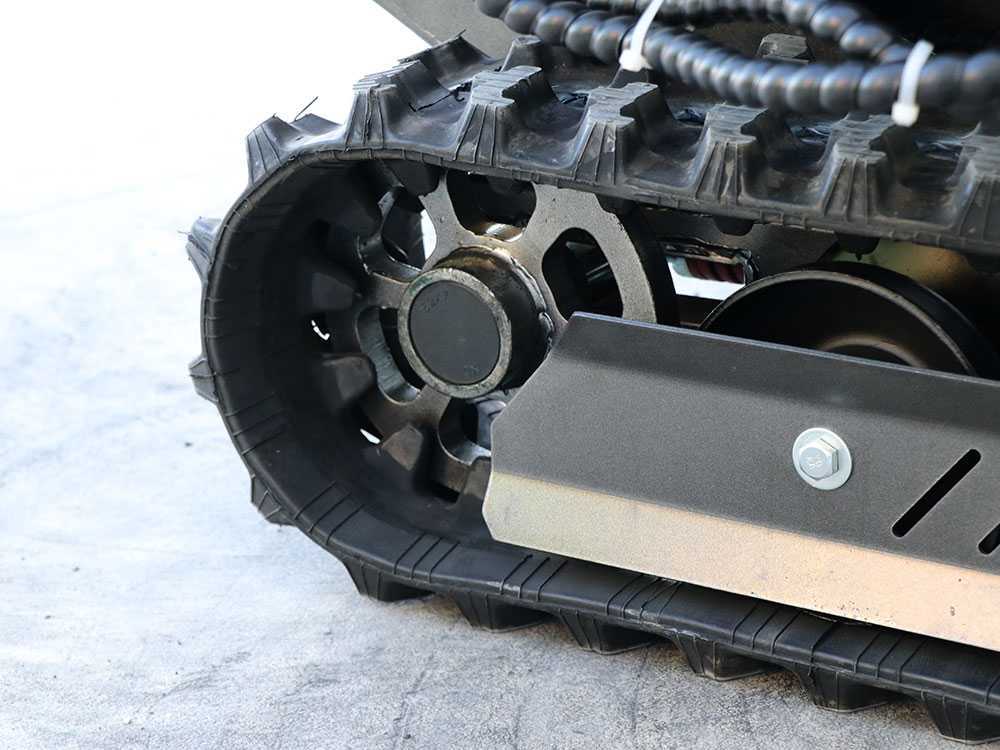 Blackstone TB-PRO 5500 DLT-Hydro - Motocarriola cingolata cassone dumper idraulico 500Kg