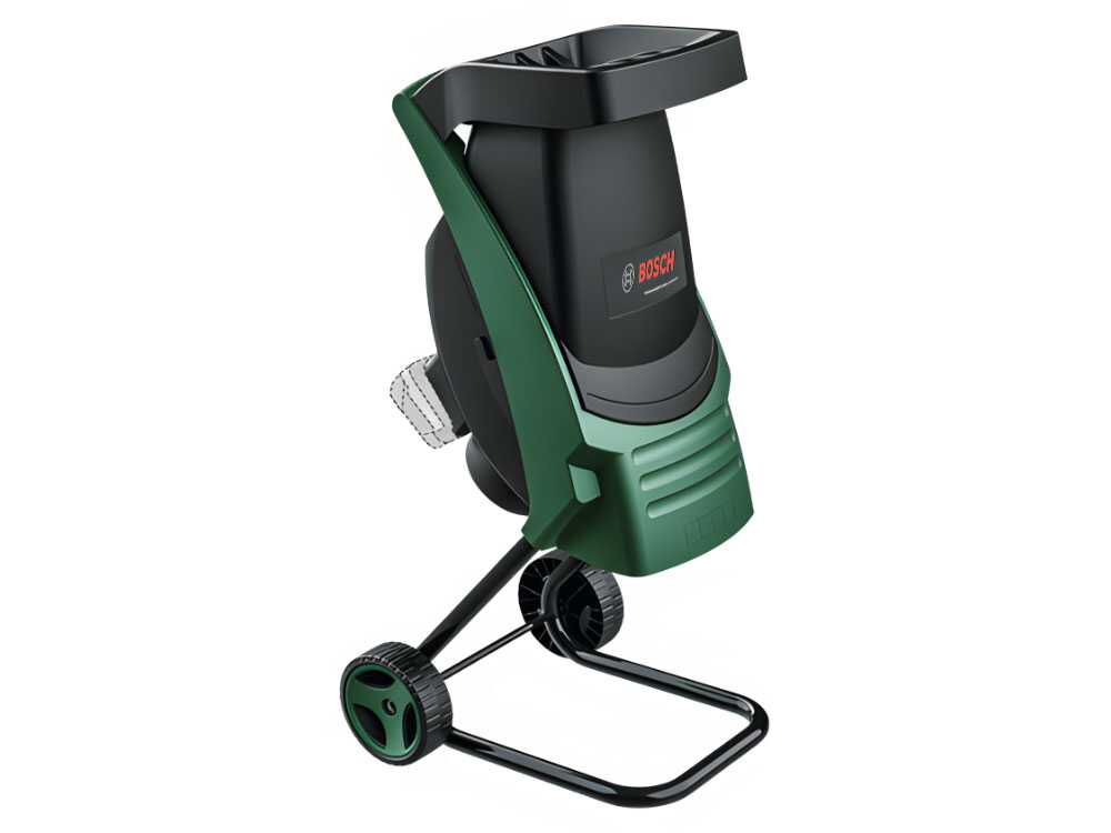 Bosch UniversalShredder - Biotrituratore a batteria 36V - con sacco di raccolta - SENZA BATTERIA E CARICABATTERIE