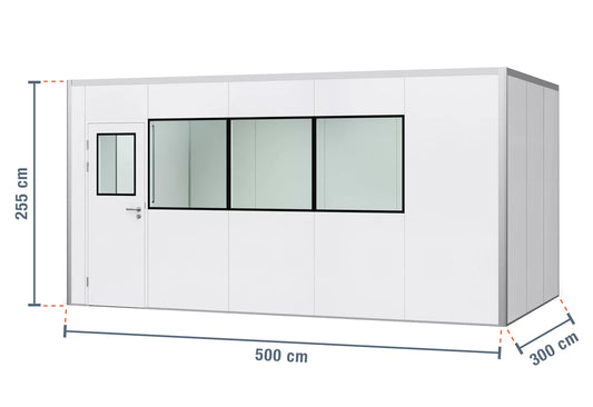 Contenitore Ufficio Standard 6,00 × 2,43 m