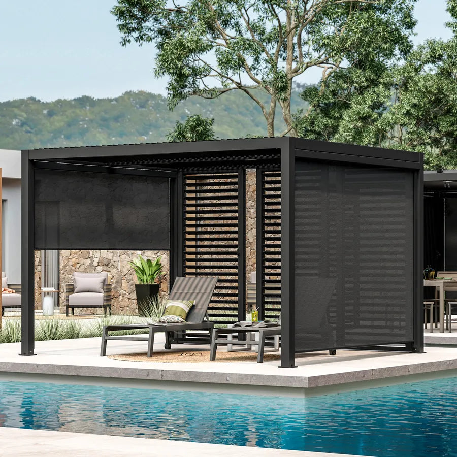 Gazebo bioclimatico alluminio