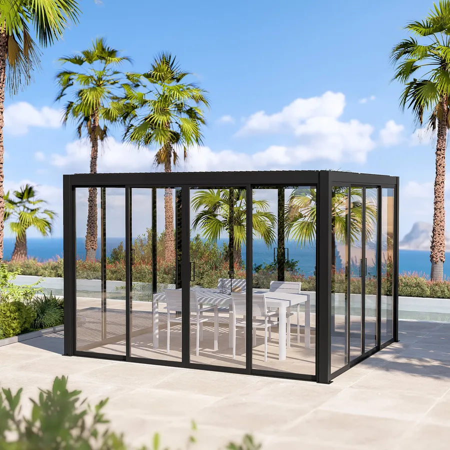 Gazebo bioclimatico alluminio