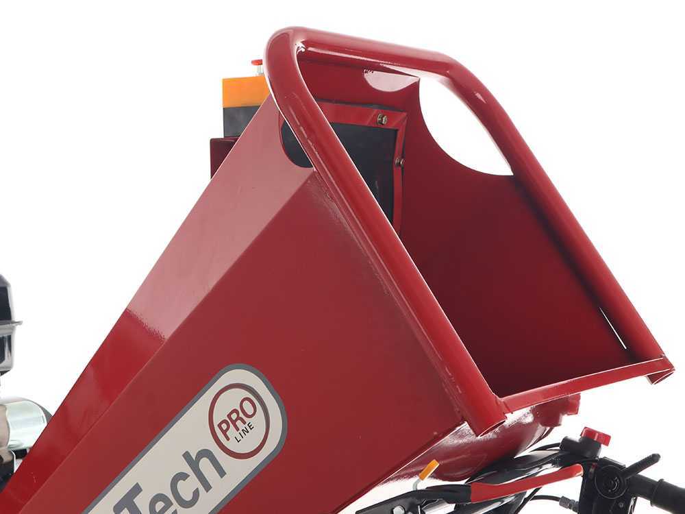 GeoTech-Pro BMS155 BSE - Biotrituratore semovente a cingoli su motocarriola GeoPorter 330E BS - Motore B&S XR2100