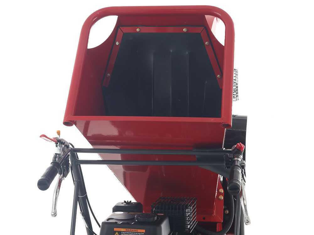 GeoTech-Pro BMS155 BSE - Biotrituratore semovente a cingoli su motocarriola GeoPorter 330E BS - Motore B&S XR2100