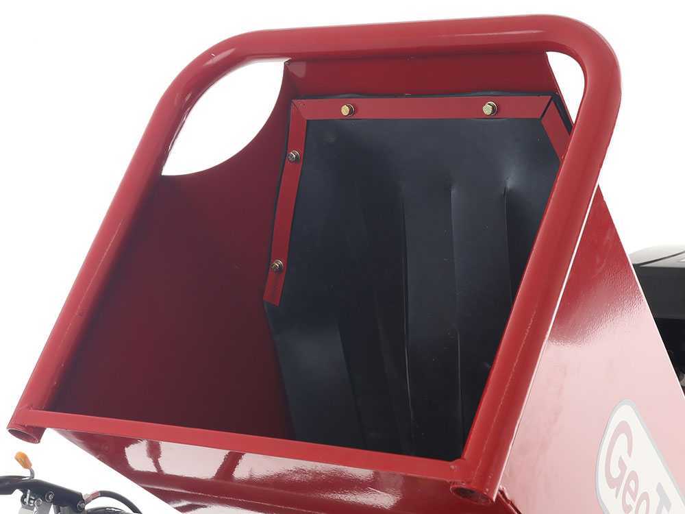 GeoTech-Pro BMS155 BSE - Biotrituratore semovente a cingoli su motocarriola GeoPorter 330E BS - Motore B&S XR2100