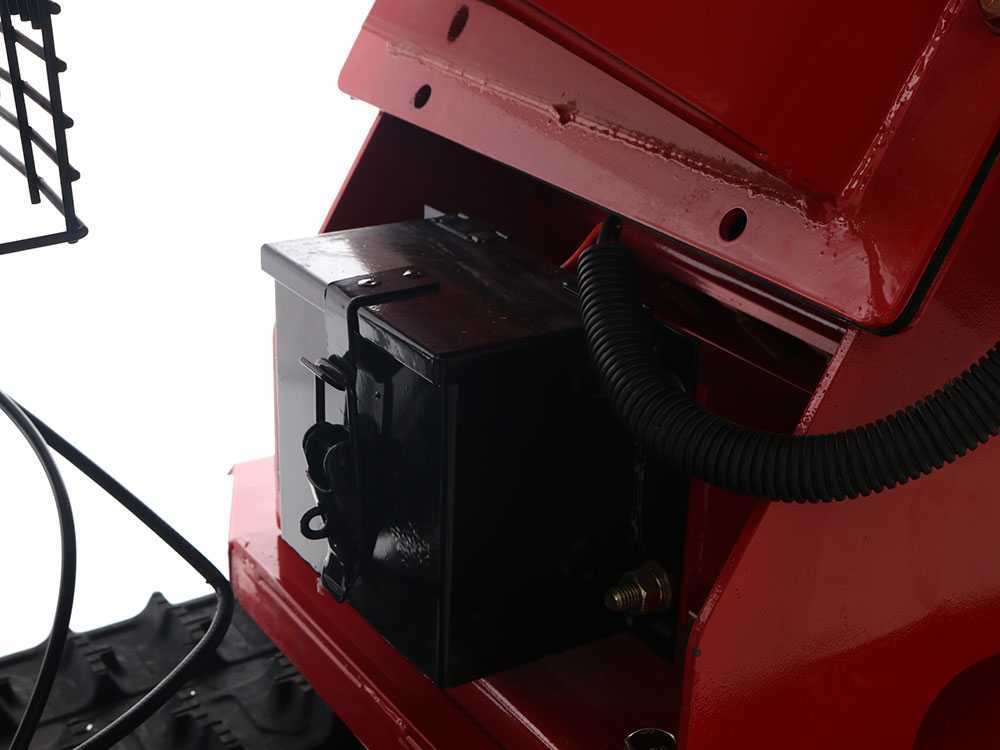 GeoTech-Pro BMS155 BSE - Biotrituratore semovente a cingoli su motocarriola GeoPorter 330E BS - Motore B&S XR2100