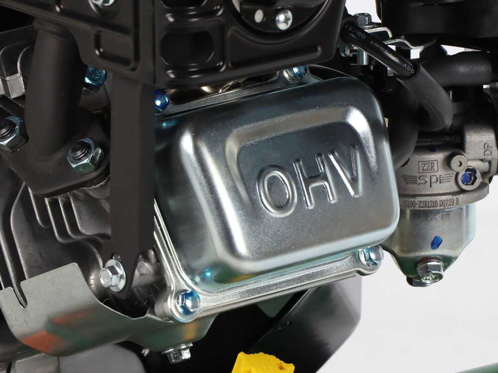 GreenBay GB-WRC 55 RB - Biotrituratore a scoppio - Motore a benzina RATO R210-A da 7 HP