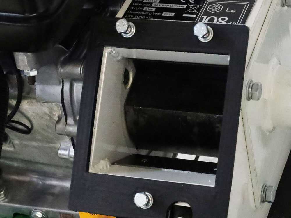 GreenBay GB-WRC 55 RB - Biotrituratore a scoppio - Motore a benzina RATO R210-A da 7 HP