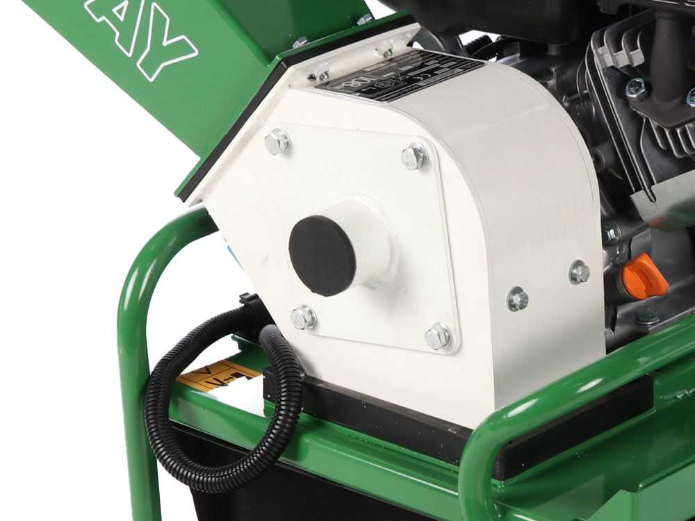 GreenBay GB-WRC 55 RB - Biotrituratore a scoppio - Motore a benzina RATO R210-A da 7 HP