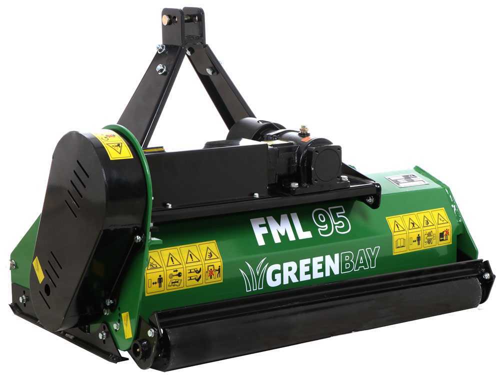 Greenbay FML 95 - Trinciaerba per trattore - Serie leggera