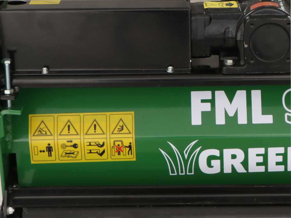 Greenbay FML 95 - Trinciaerba per trattore - Serie leggera