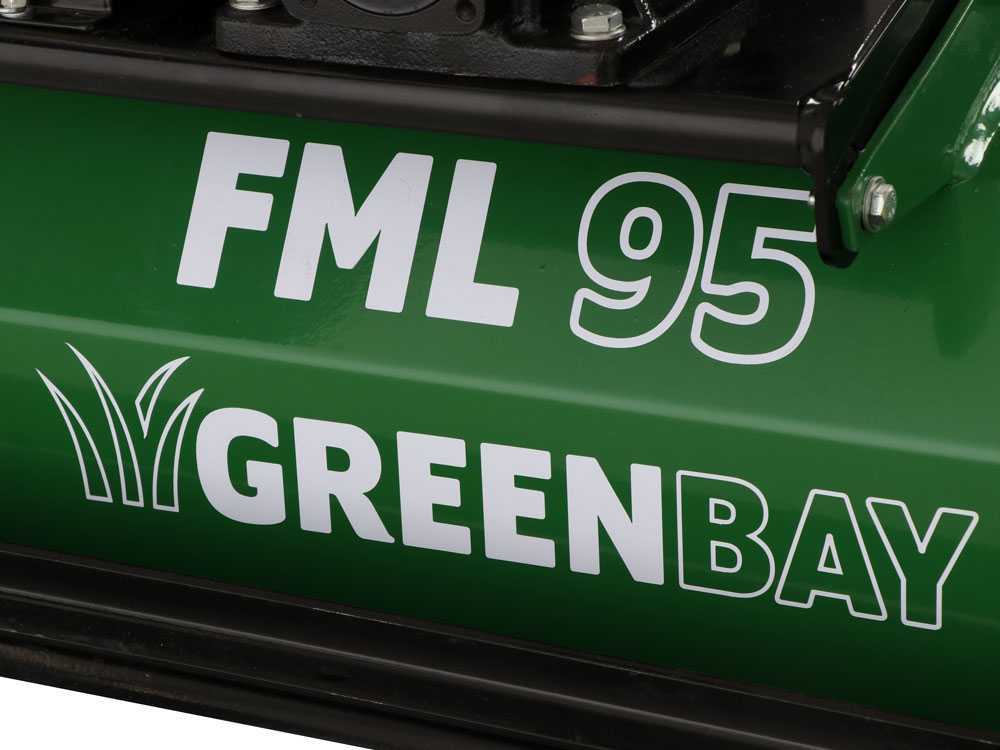 Greenbay FML 95 - Trinciaerba per trattore - Serie leggera