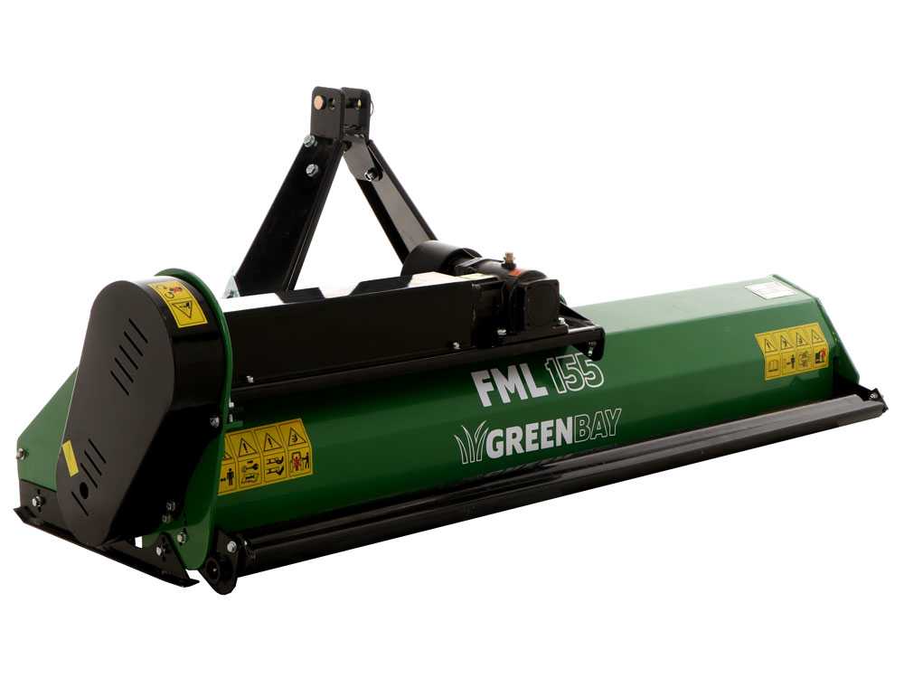 Greenbay fml 155 Trinciaerba per trattore