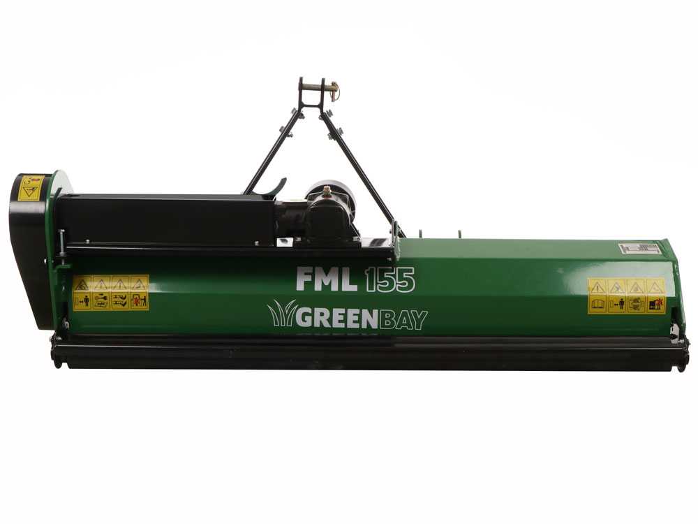Greenbay fml 155 Trinciaerba per trattore