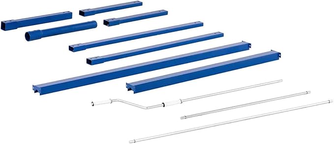 MSW Sollevatore Auto Mobile Cric Portatile per Auto Professionale MSW-HB-1500N (150-585 mm, 1500 kg, 7751.1291.560 mm)