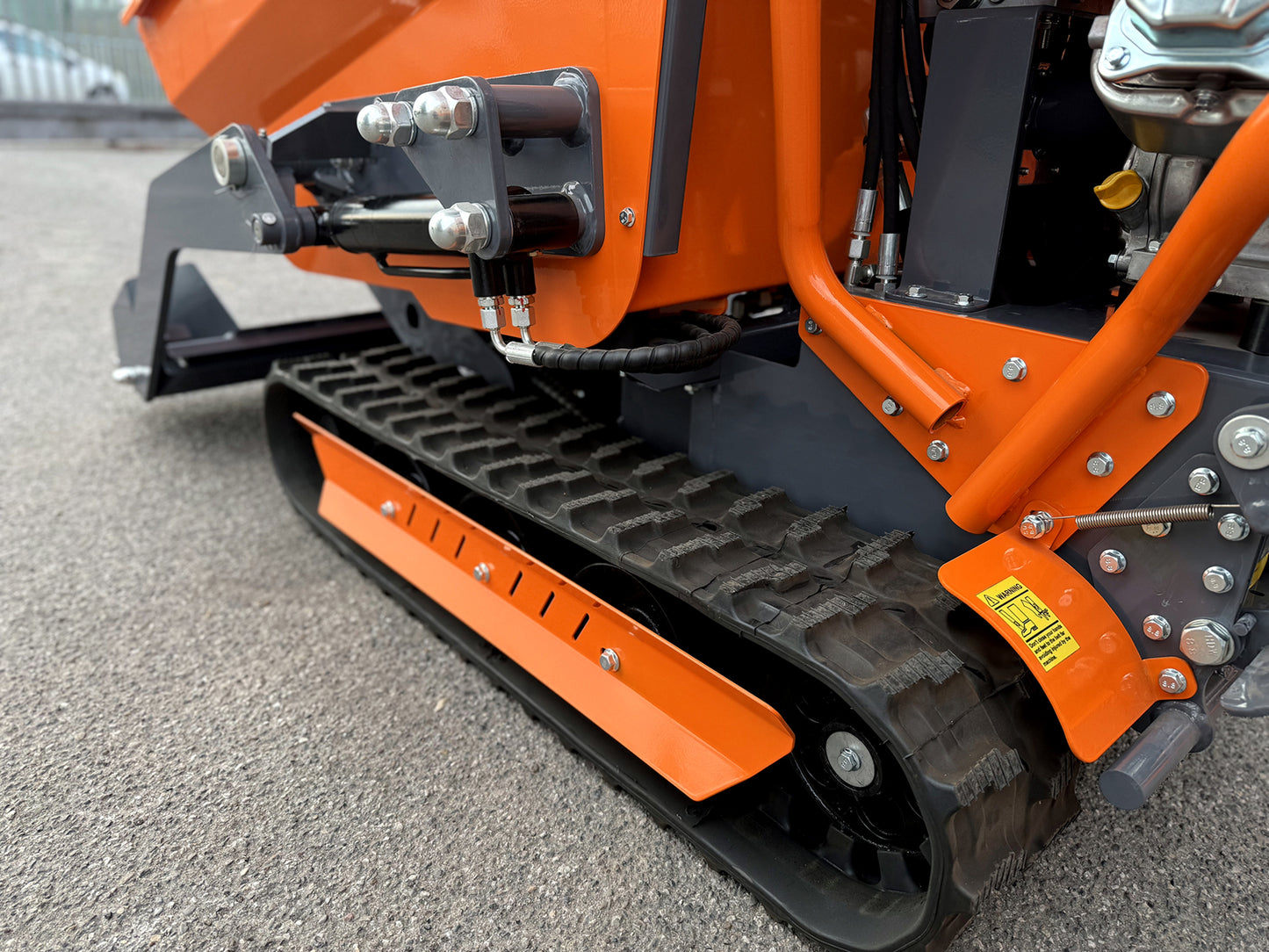 Mini Dumper cingolato idrostatico, motore Briggs&Stratton, E-start