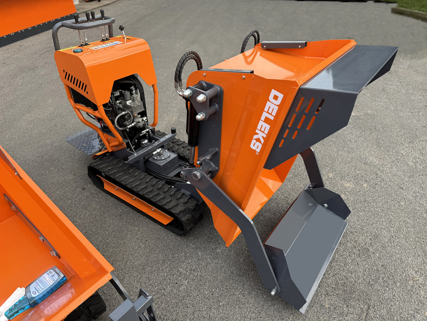 Mini Dumper cingolato idrostatico, motore Briggs&Stratton, E-start