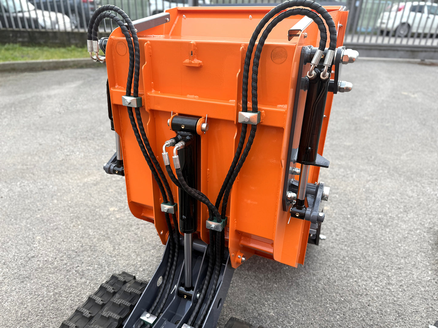 Mini Dumper cingolato idrostatico, motore Briggs&Stratton, E-start