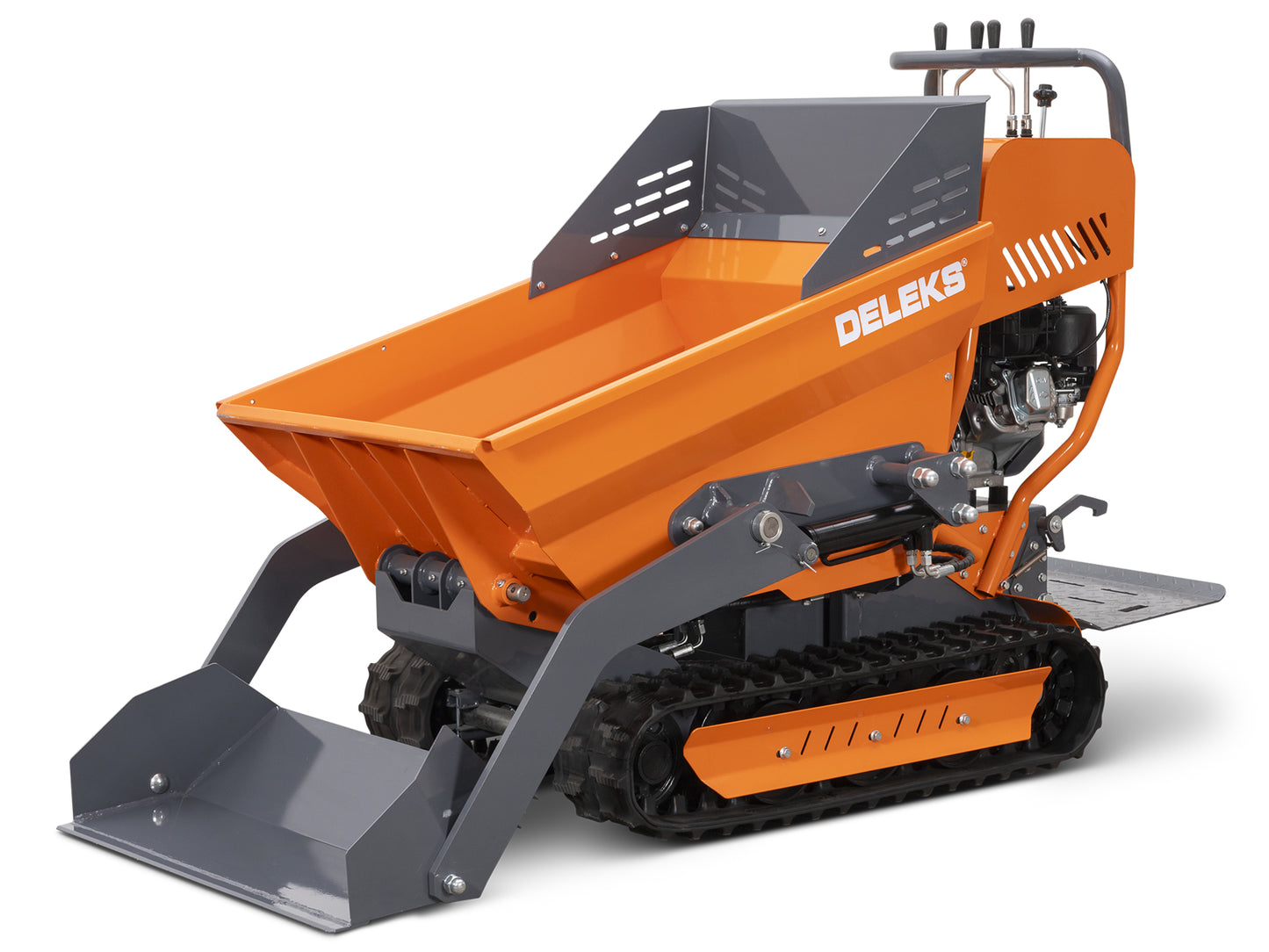 Mini Dumper cingolato idrostatico, motore Briggs&Stratton, E-start