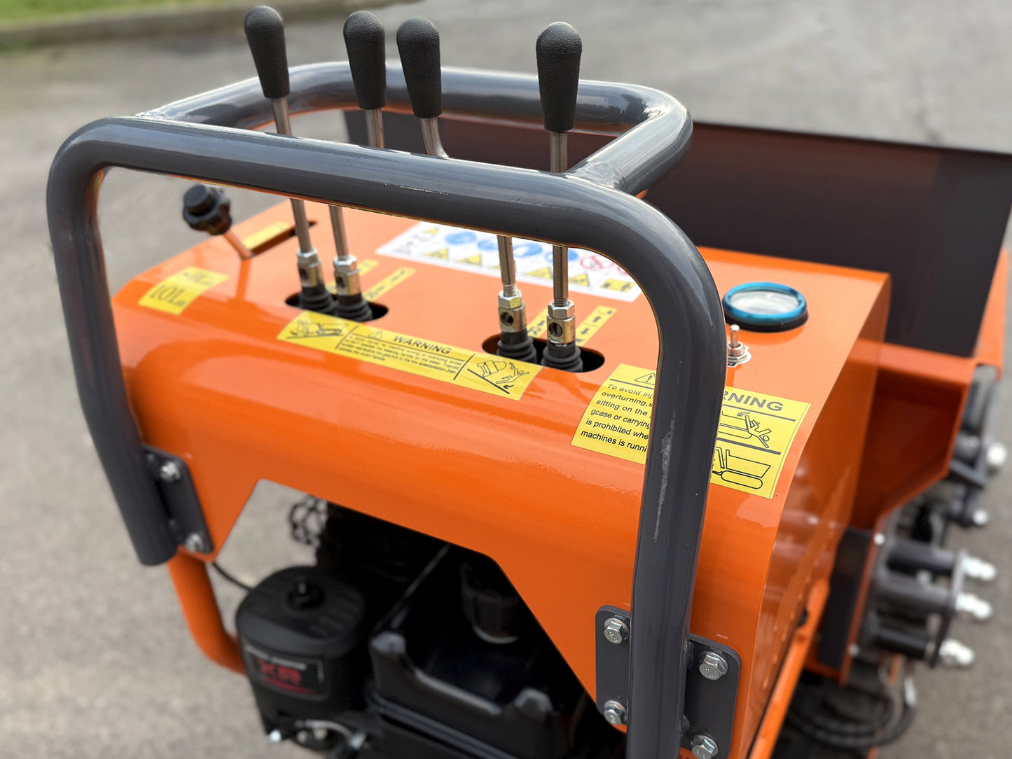 Mini Dumper cingolato idrostatico, motore Briggs&Stratton, E-start