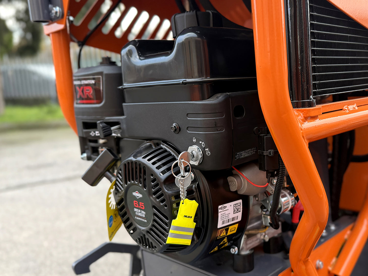 Mini Dumper cingolato idrostatico, motore Briggs&Stratton, E-start