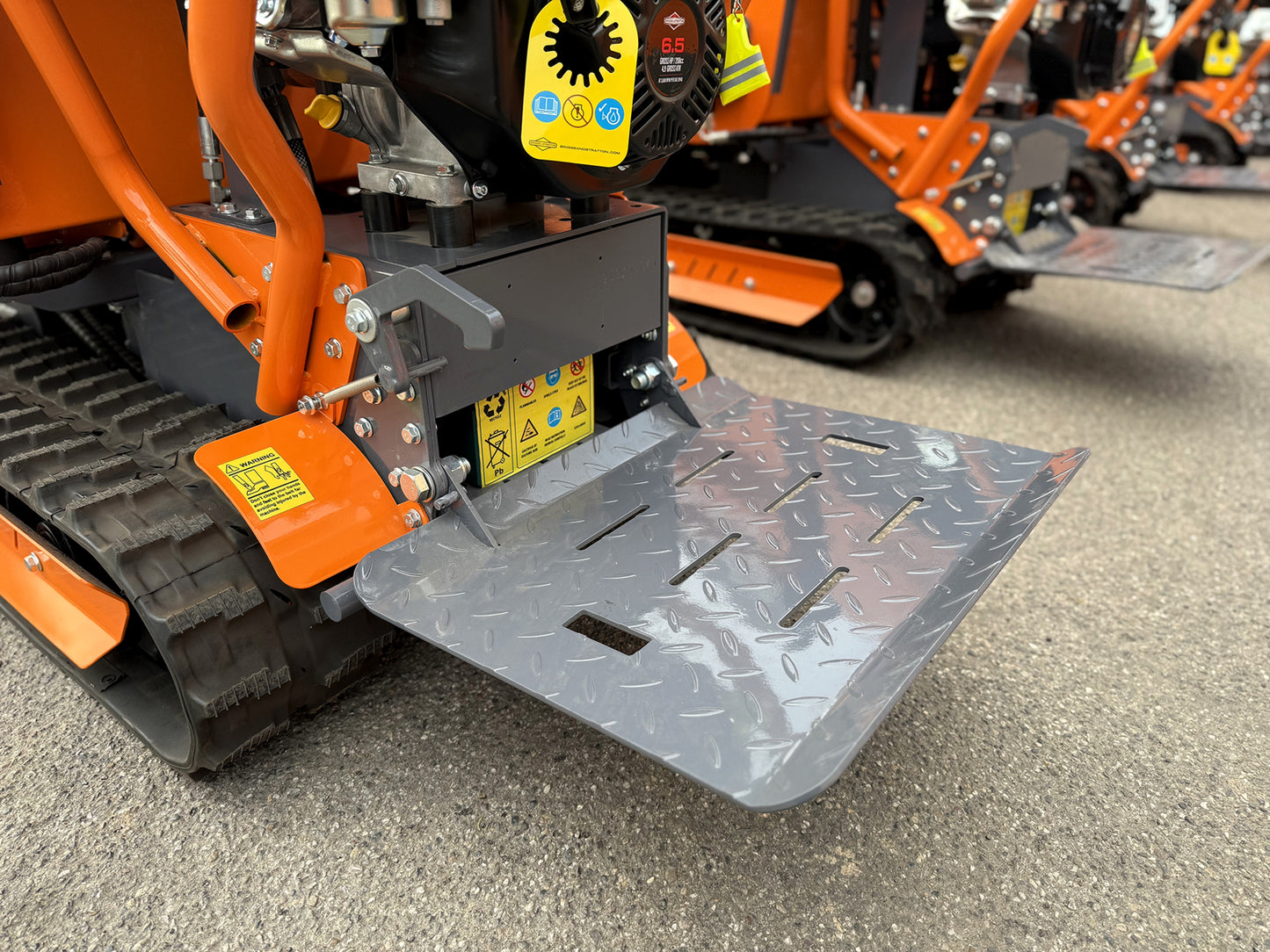 Mini Dumper cingolato idrostatico, motore Briggs&Stratton, E-start