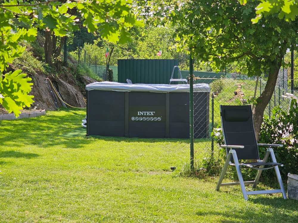 Piscina Graphite 600x300x124 cm Grigio Grafite Intex